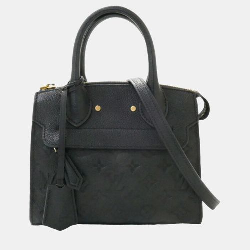 Louis Vuitton Black Leather Medium Pont Neuf Satchel Bag - Louis Vuitton - Modalova