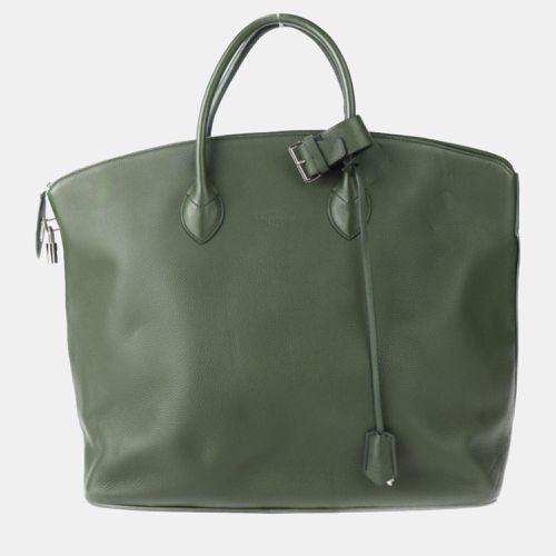 Louis Vuitton Khaki Leather GM Lockit Tote Bag - Louis Vuitton - Modalova