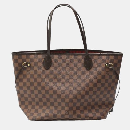 Louis Vuitton Brown Damier Ebene Canvas Neverfull MM Tote Bag - Louis Vuitton - Modalova