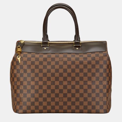 Louis Vuitton Brown Damier Ebene Canvas Greenwich Top Handle Bag - Louis Vuitton - Modalova