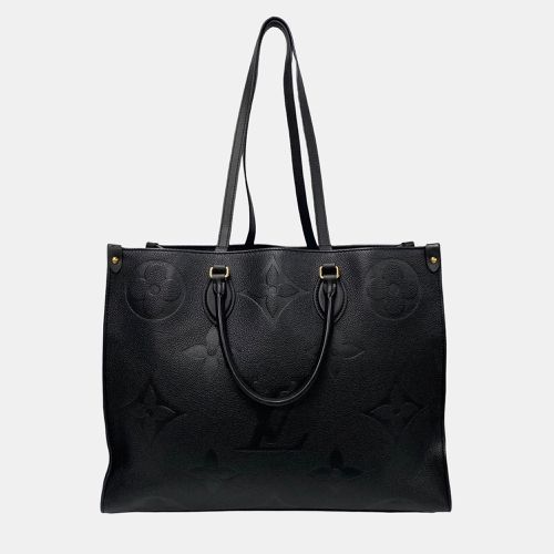 Louis Vuitton Black Leather Large Onthego MM Tote Bag - Louis Vuitton - Modalova