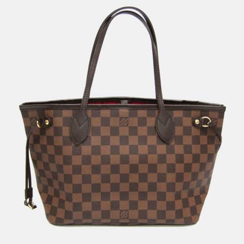 Louis Vuitton Brown Damier Ebene Canvas Neverfull PM Tote Bag - Louis Vuitton - Modalova