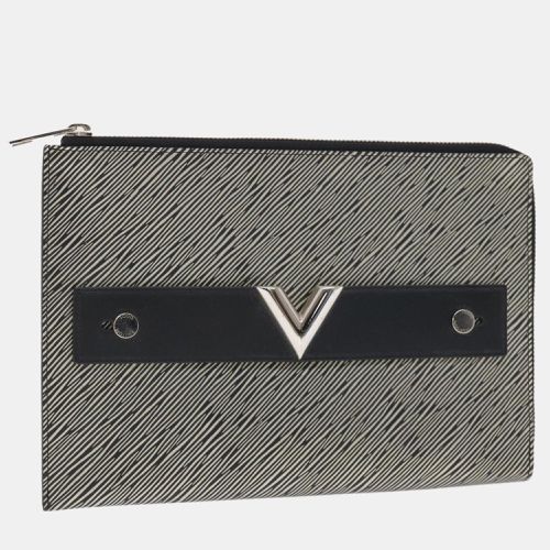 Louis Vuitton Grey Leather Pochette Pratt handbag - Louis Vuitton - Modalova