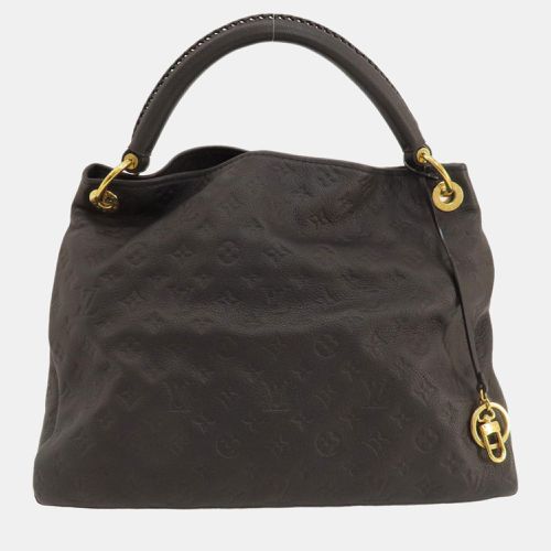 Louis Vuitton Black Monogram Empreinte Leather Artsy MM Shoulder Bag - Louis Vuitton - Modalova