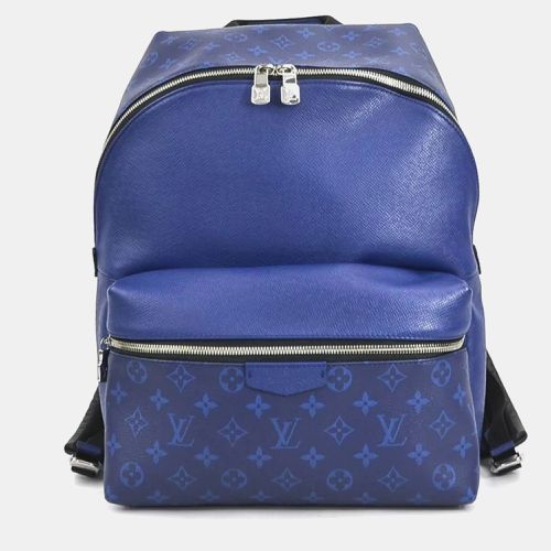 Louis Vuitton Blue Leather Taigarama Discovery Backpack - Louis Vuitton - Modalova