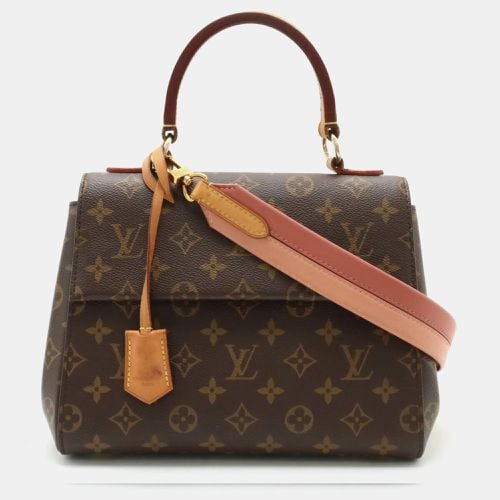 Louis Vuitton Brown Coated Canvas BB Cluny Shoulder Bag - Louis Vuitton - Modalova