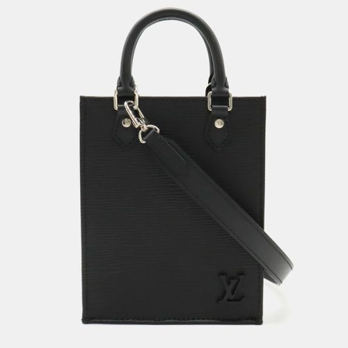 Louis Vuitton Black Leather Petite Sac Plat Tote Bag - Louis Vuitton - Modalova