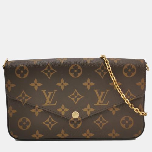 Louis Vuittion Monogram Coated Canvas Pochette Felicie Bag - Louis Vuitton - Modalova