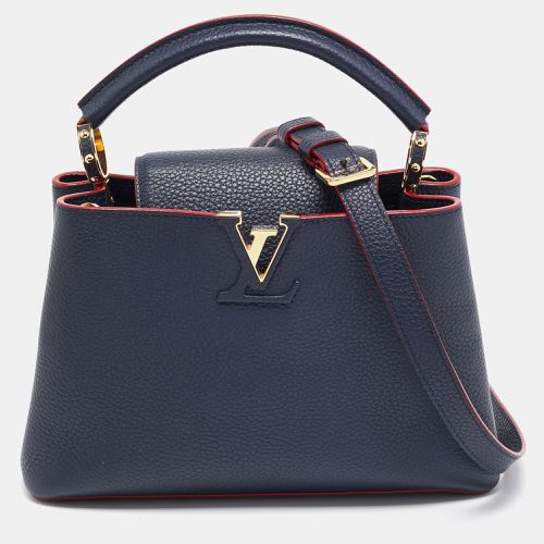 Louis Vuitton Marine/Rouge Taurillon Leather Capucines BB Bag - Louis Vuitton - Modalova