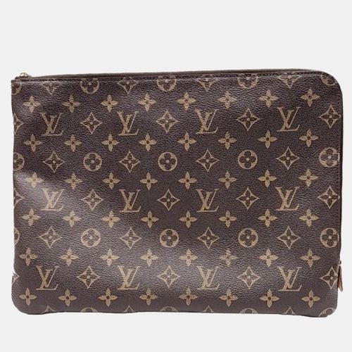 Louis Vuitton Brown Monogram Canvas Etui Voyage MM Clutch - Louis Vuitton - Modalova