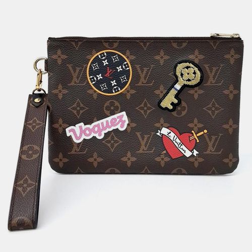 Louis Vuitton Brown Monogram Canvas City Pouch - Louis Vuitton - Modalova