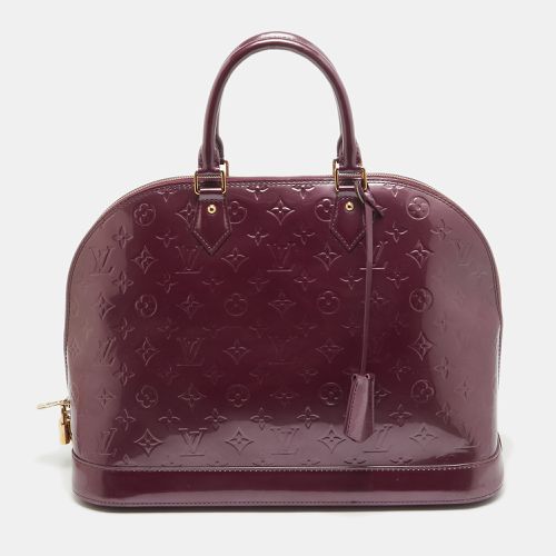 Louis Vuitton Violette Monogram Vernis Alma GM Bag - Louis Vuitton - Modalova