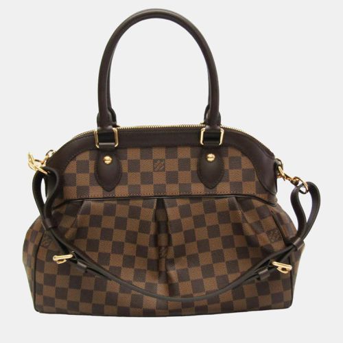 Louis Vuitton Brown Damier Ebene Canvas Trevi PM Satchel - Louis Vuitton - Modalova