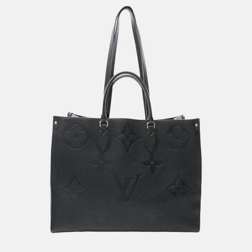 Louis Vuitton Black Monogram Empreinte Leather Onthego GM Tote Bag - Louis Vuitton - Modalova