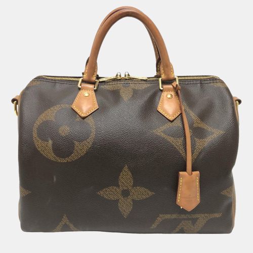 Louis Vuitton Brown Giant Monogram Reverse Canvas Speedy Bandouliere 30 Satchel - Louis Vuitton - Modalova