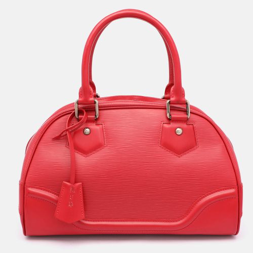 Louis Vuitton Rouge Epi Leather Montaigne PM Bag - Louis Vuitton - Modalova