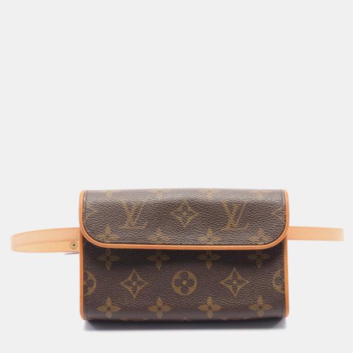 Louis Vuitton Brown Canvas Pochette Florentine Belt Bag - Louis Vuitton - Modalova