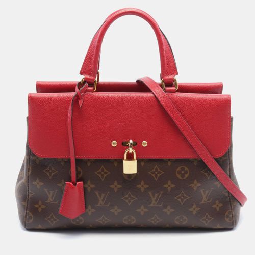 Louis Vuitton Brown/Red Leather and Canvas Venus Tote Bag - Louis Vuitton - Modalova