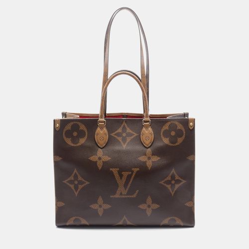 Louis Vuitton Brown Canvas OnTheGo GM Tote Bag - Louis Vuitton - Modalova