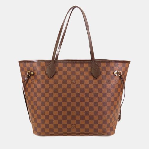 Damier Ebene Canvas Neverfull MM Tote Bag - Louis Vuitton - Modalova