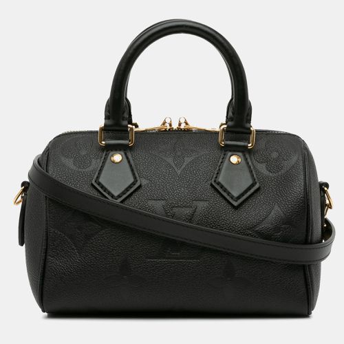 Louis Vuitton Black Monogram Giant Empreinte Leather Speedy Bandouliere 20 Top Handle Bag - Louis Vuitton - Modalova