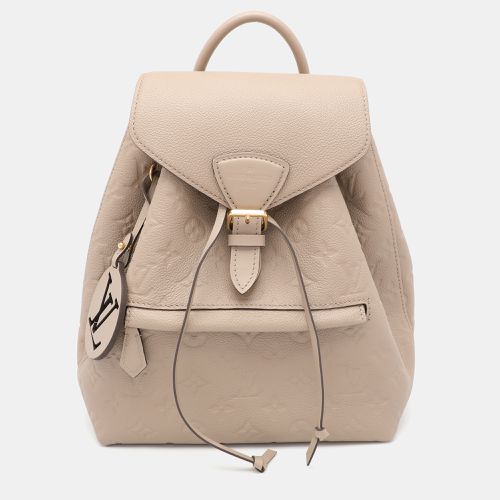 Louis Vuitton Beige Monogram Empriente Leather Montsouris PM Backpack - Louis Vuitton - Modalova