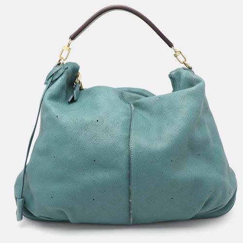 Turquoise Monogram Mahina Leather Selene GM Bag - Louis Vuitton - Modalova