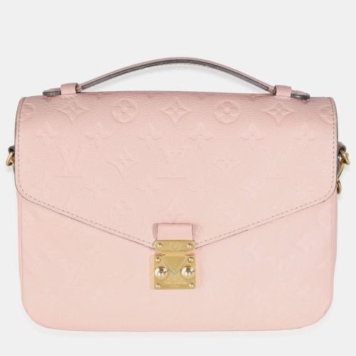 Louis Vuitton Rose Poudre Monogram Empreinte Leather Pochette Metis Shoulder Bag - Louis Vuitton - Modalova