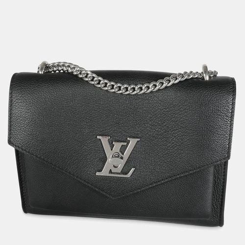 Louis Vuitton Black Leather Mylockme Chain Shoulder Bag - Louis Vuitton - Modalova