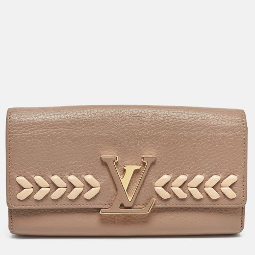 Louis Vuitton Galet Leather Capucines Wallet - Louis Vuitton - Modalova