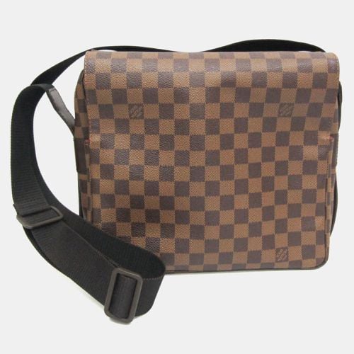 Louis Vuitton Brown Damier Ebene Naviglio Messenger Bag - Louis Vuitton - Modalova