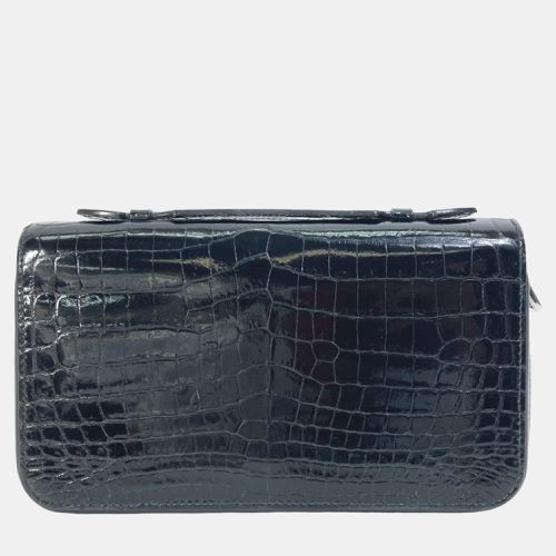 Louis Vuitton Black Exotic Leather Zippy Wallet - Louis Vuitton - Modalova