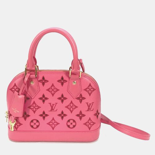 Louis Vuitton Pink Monogram Leather LV Broderie Alma BB Satchel Bag - Louis Vuitton - Modalova