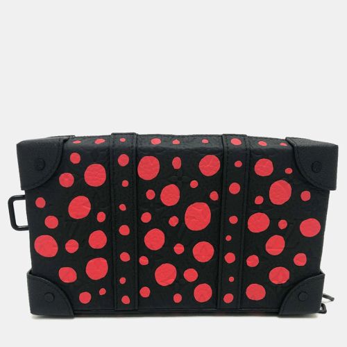 Louis Vuitton Black Leather Yayoi Kusama Infinity Dots Soft Trunk Shoulder Bag - Louis Vuitton - Modalova