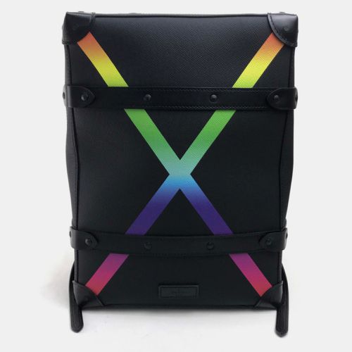 Louis Vuitton Black Leather Taiga Rainbow Backpack - Louis Vuitton - Modalova