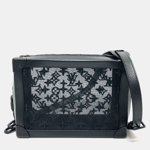 Louis Vuitton Black Monogram Mesh Soft Trunk Shoulder Bag - Louis Vuitton - Modalova