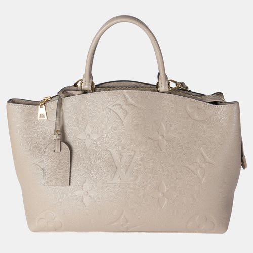 Turtledove Monogram Empreinte Leather Grand Palais Top HandleBag - Louis Vuitton - Modalova