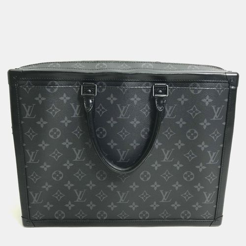 Louis Vuitton Black Monogram Eclipse Canvas Soft Trunk Briefcase Bag - Louis Vuitton - Modalova