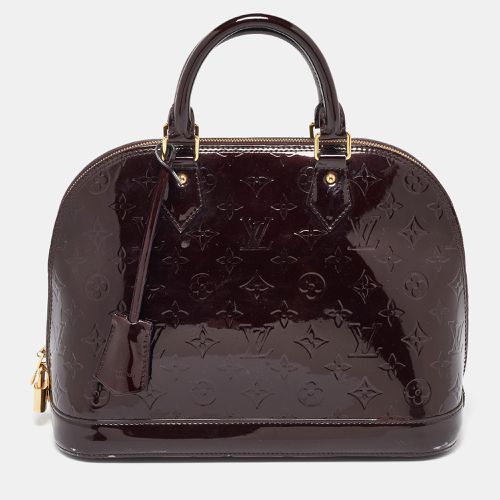 Louis Vuitton Amarante Monogram Vernis Alma PM Bag - Louis Vuitton - Modalova