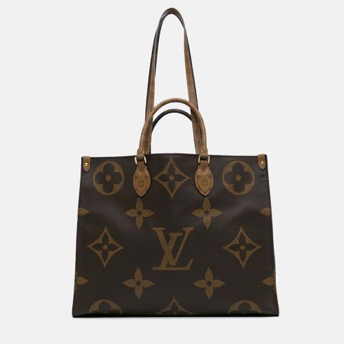 Monogram Reverse Giant Canvas OnTheGo GM Tote Bag - Louis Vuitton - Modalova