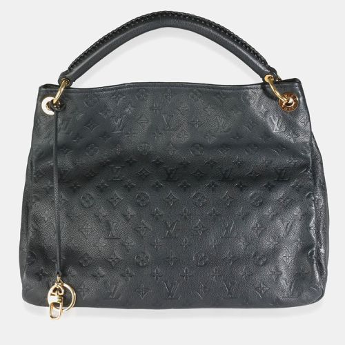 Louis Vuitton Black Monogram Leather Empreinte Artsy MM Tote Bag - Louis Vuitton - Modalova