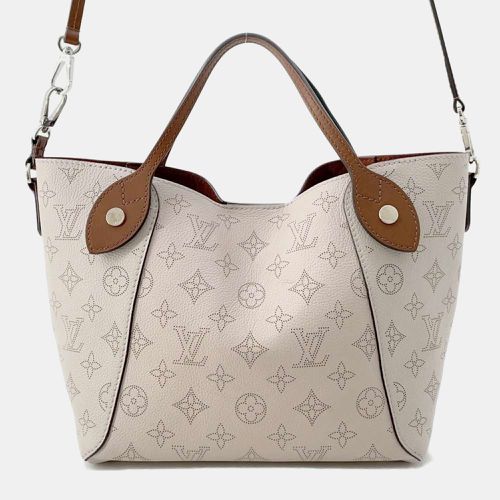 Louis Vuitton Beige/Brown Monogram Mahina Hina PM Tote Bag - Louis Vuitton - Modalova