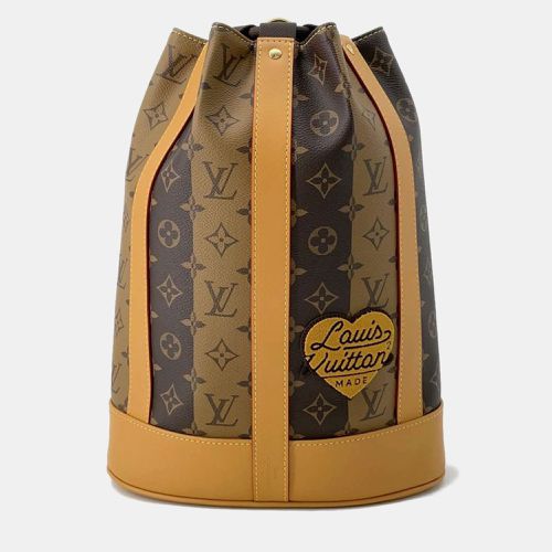 Louis Vuitton x Nigo Brown Monogram Reverse Randonnee Backpack - Louis Vuitton - Modalova