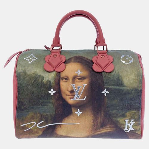 Louis Vuitton Graphic Print Masters Collection Speedy 30 Leonardo Da Vinci Satchel Bag - Louis Vuitton - Modalova