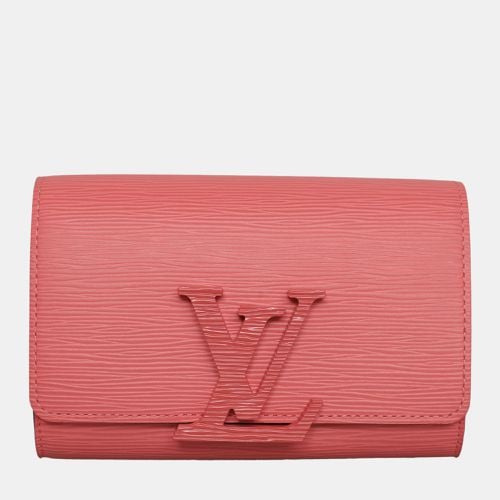 Louis Vuitton Pink Epi Leather Louise PM Clutch Bag - Louis Vuitton - Modalova