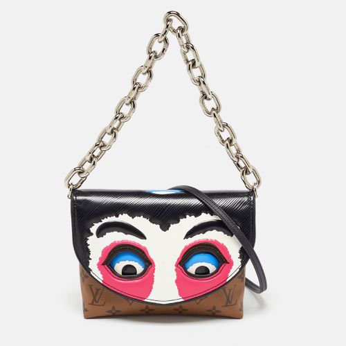 Louis Vuitton Monogram Reverse Canvas Epi Kabuki Masks Pochette Bag - Louis Vuitton - Modalova