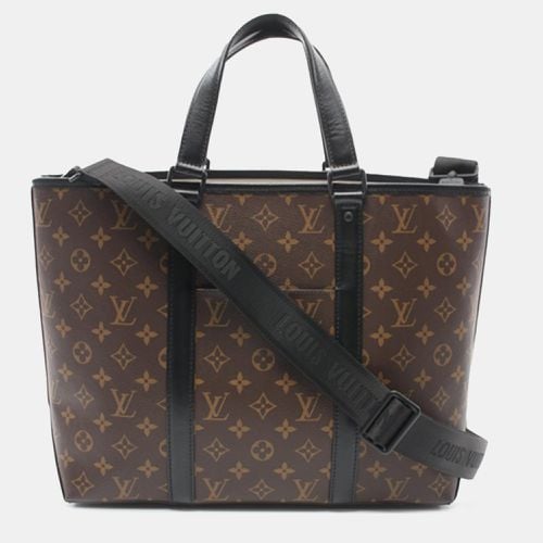 Louis Vuitton Monogram Macassar Week-End Tote PM Bag - Louis Vuitton - Modalova