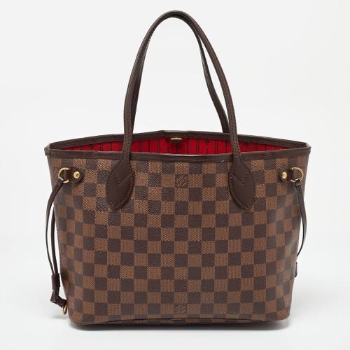 Louis Vuitton Damier Ebene Canvas Neverfull PM Bag - Louis Vuitton - Modalova