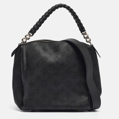 Louis Vuitton Black Monogram Mahina Leather Babylone Chain BB Bag - Louis Vuitton - Modalova