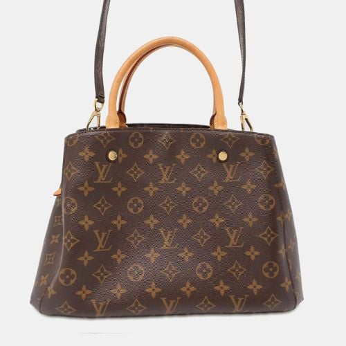 Louis Vuitton Montaigne Bordeaux Monogram Bag - Louis Vuitton - Modalova